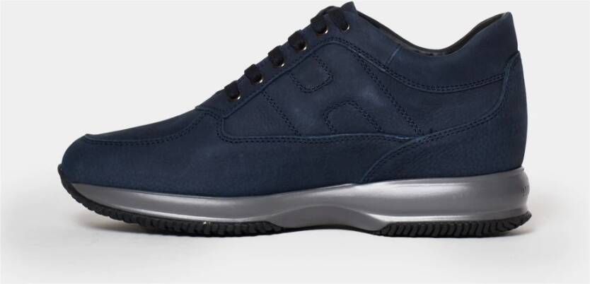 Hogan Blauwe Sneakers voor Mannen Black Heren