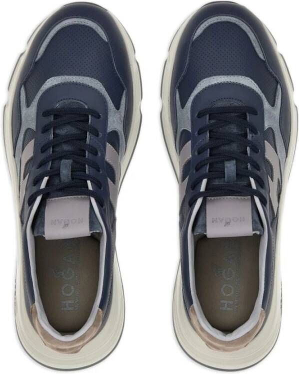 Hogan Blauwe Sneakers voor Mannen Blue Heren