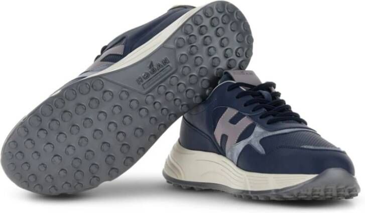 Hogan Blauwe Sneakers voor Mannen Blue Heren