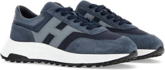 Hogan Blauwe Sneakers voor Mannen Blue Heren