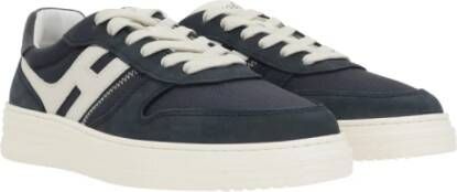 Hogan Blauwe Sneakers voor Mannen Blue Heren