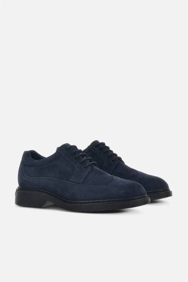 Hogan Blauwe Sneakers voor Mannen Blue Heren