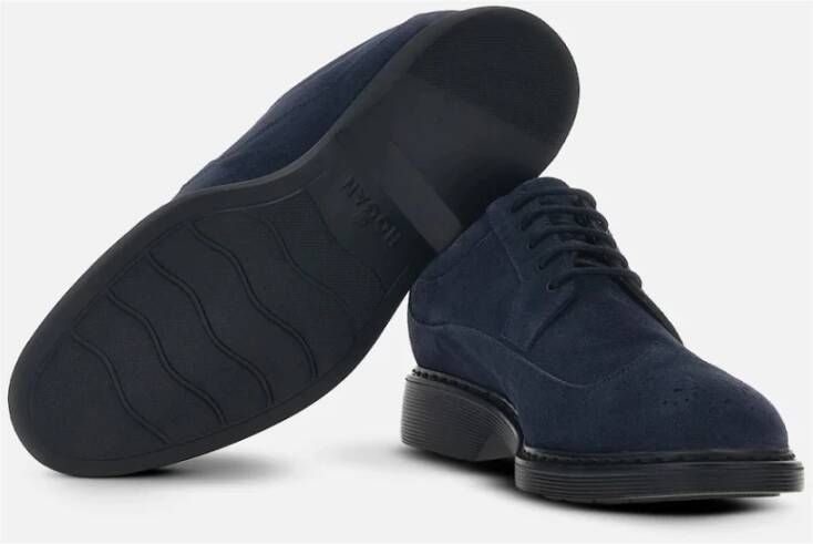 Hogan Blauwe Sneakers voor Mannen Blue Heren