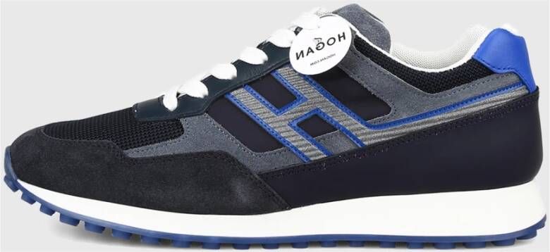 Hogan Blauwe Sneakers voor Mannen Ss23 Blue Heren