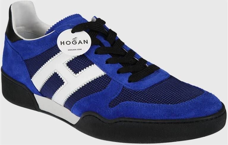 Hogan Blauwe Sneakers voor Mannen Ss23 Blue Heren