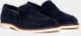 Hogan Blauwe Suède Loafer Schoenen Black Heren - Thumbnail 2