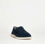 Hogan Blauwe Suède Loafer Schoenen Blue Heren - Thumbnail 2