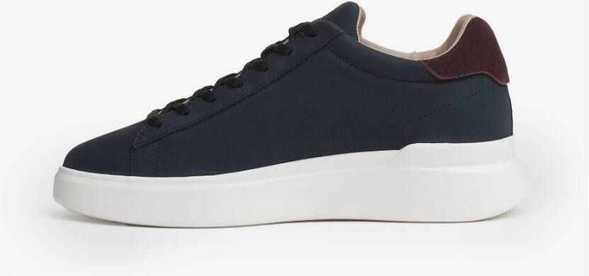 Hogan Blauwe Suède Rebel Sneakers Blue Heren