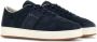 Hogan Blauwe Suède Sneakers met Logo Patch Blue Heren - Thumbnail 5