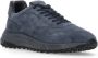 Hogan Blauwe Suède Sneakers Ronde Neus Blue Heren - Thumbnail 3