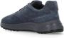 Hogan Blauwe Suède Sneakers Ronde Neus Blue Heren - Thumbnail 4