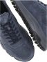 Hogan Blauwe Suède Sneakers Ronde Neus Blue Heren - Thumbnail 6