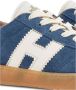 Hogan Blauwe Suède Sneakers Veters Logo Blue Dames - Thumbnail 4