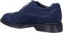 Hogan Blauwe Suède Veterschoenen Blue Heren - Thumbnail 3