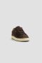 Hogan Bruin Leren Sneakers met Zwarte Details Brown Dames - Thumbnail 3