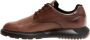 Hogan Bruin Leren Veterschoenen Aw23 Brown Heren - Thumbnail 3