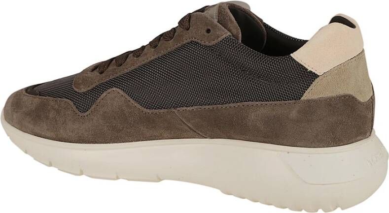 Hogan Bruine Interactive3 Sneakers Brown Heren