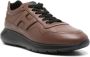 Hogan Bruine Kalf Sneaker Brown Heren - Thumbnail 2