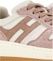 Hogan Bruine Lage Sneakers Paneelontwerp Brown Dames - Thumbnail 3