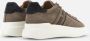 Hogan Bruine Nabuk Sneakers met Memory Foam Zool Brown Dames - Thumbnail 3