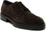 Hogan Bruine Sneakers Derby Stijl Brown Heren - Thumbnail 2