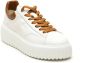 Hogan Bruine Sneakers H-Stripes Veters White Dames - Thumbnail 6