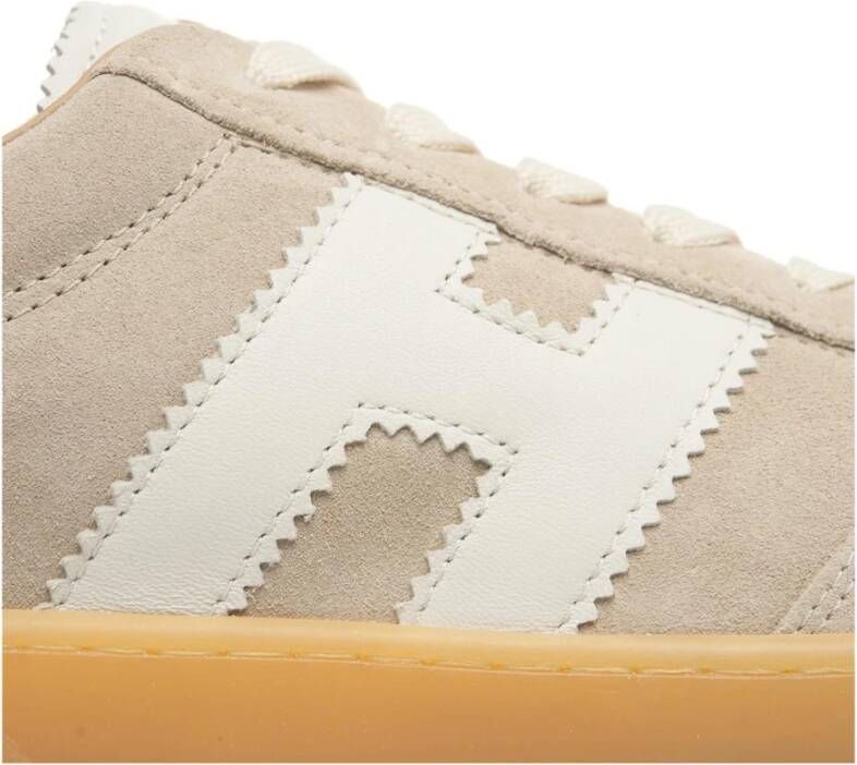 Hogan Bruine Sneakers Ss24 Damesschoenen Brown Dames