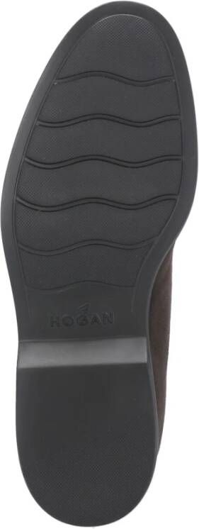 Hogan Bruine suède brogues voor heren Brown Heren