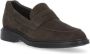 Hogan Bruine Suède Leren Loafers met Monogram Brown Heren - Thumbnail 3