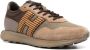 Hogan Bruine Suede Nylon Sneaker Streep Brown Heren - Thumbnail 2