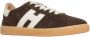 Hogan Bruine Suède Sneakers Cool Stijl Brown Heren - Thumbnail 2