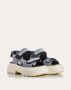 Hogan Casual denim sandalen met dikke zool Blue Dames - Thumbnail 2