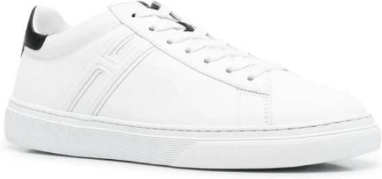 Hogan Casual Multicolor Leren Sneakers White Heren