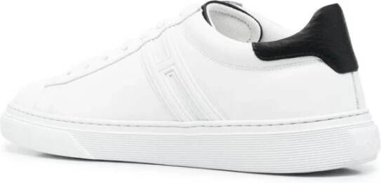 Hogan Casual Multicolor Leren Sneakers White Heren