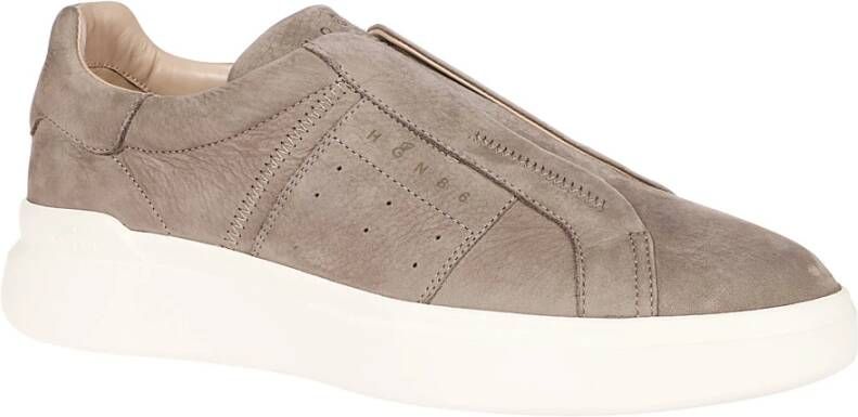 Hogan Casual Slip-On Sneakers Brown Heren