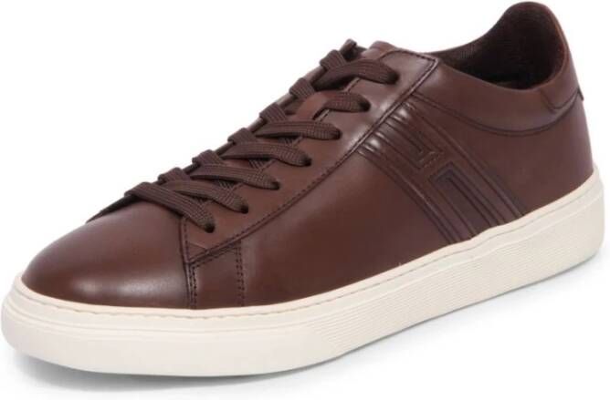 Hogan Casual Sneakers voor Dagelijks Gebruik Brown Heren