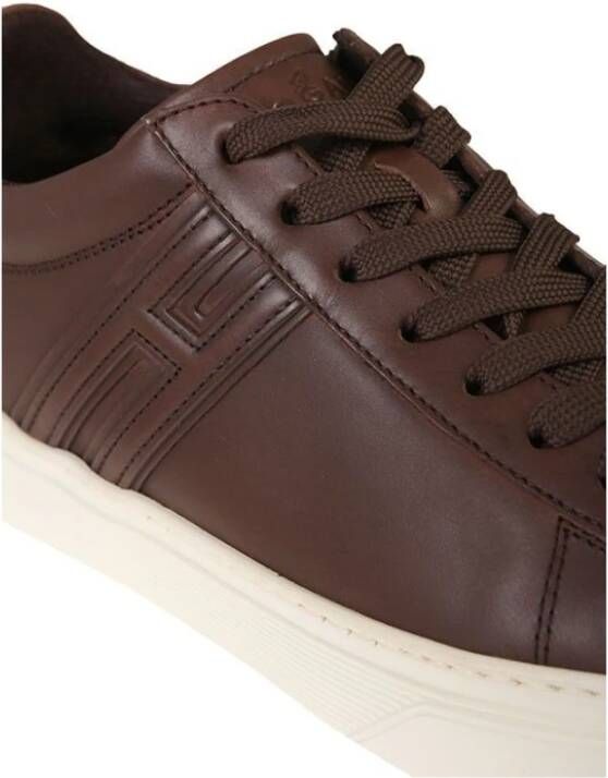 Hogan Casual Sneakers voor Dagelijks Gebruik Brown Heren