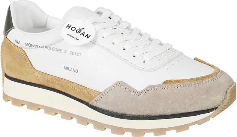 Hogan Casual Sneakers voor Dagelijks Gebruik White Heren