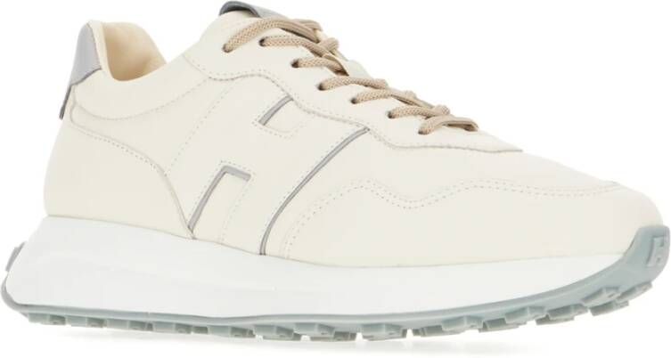 Hogan Casual Sneakers voor Mannen en Vrouwen Beige Dames