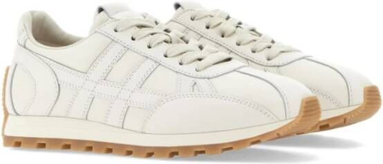 Hogan Casual Sneakers voor Mannen en Vrouwen Beige Dames