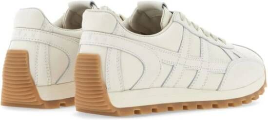 Hogan Casual Sneakers voor Mannen en Vrouwen Beige Dames