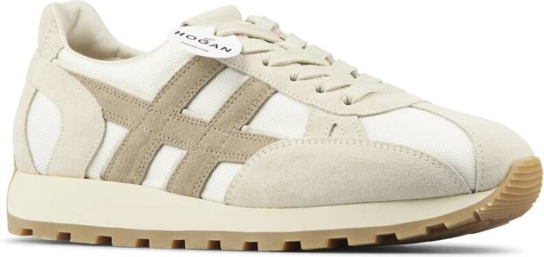 Hogan Casual Sneakers voor Mannen en Vrouwen Beige Heren