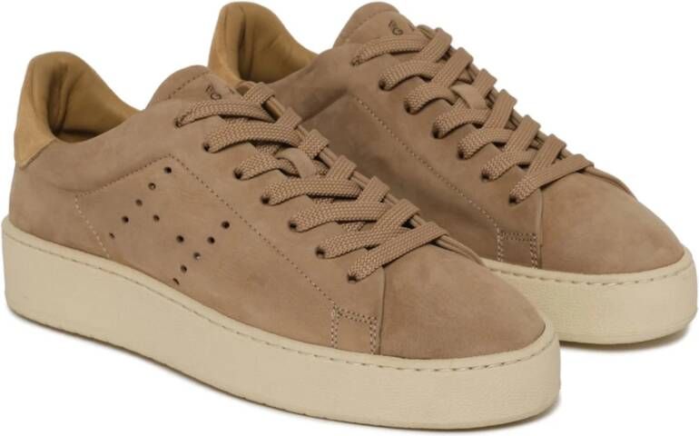 Hogan Casual Sneakers voor Mannen en Vrouwen Brown Dames