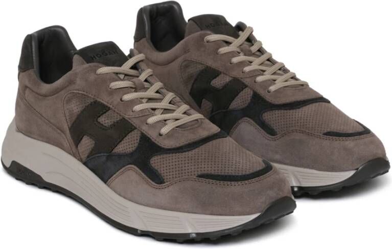 Hogan Casual Sneakers voor Mannen en Vrouwen Brown Heren