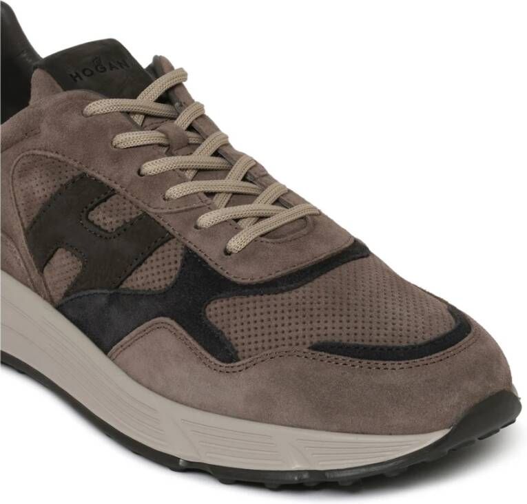 Hogan Casual Sneakers voor Mannen en Vrouwen Brown Heren