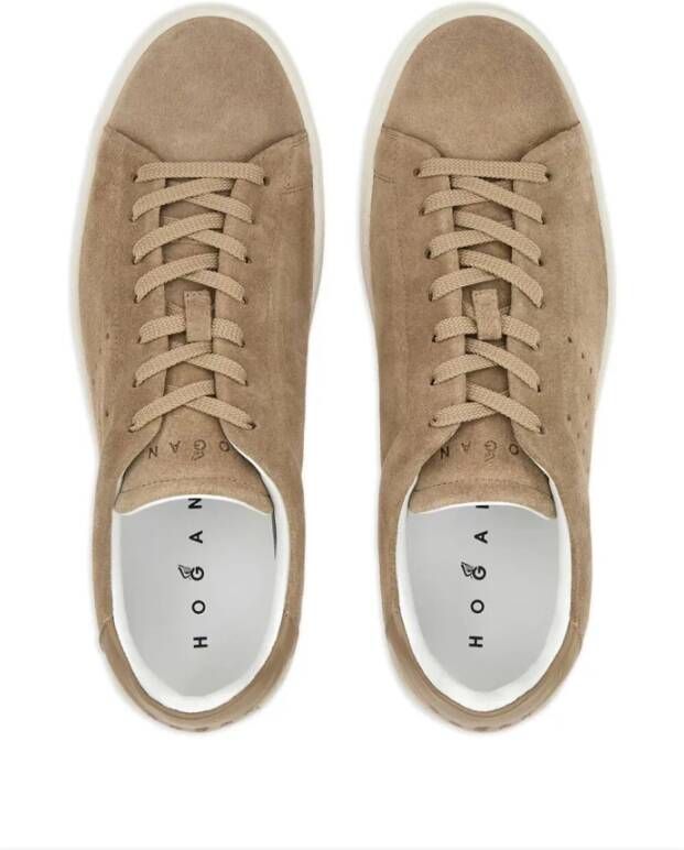 Hogan Casual Sneakers voor Mannen en Vrouwen Brown Heren