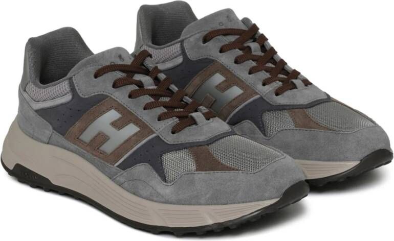 Hogan Casual Sneakers voor Mannen en Vrouwen Gray Heren