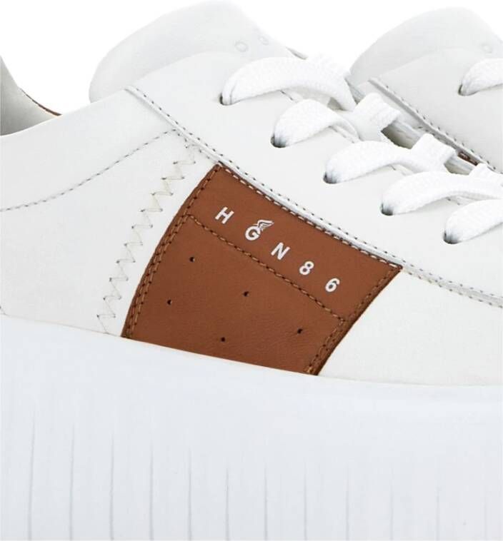 Hogan Casual Sneakers voor Mannen en Vrouwen White Dames