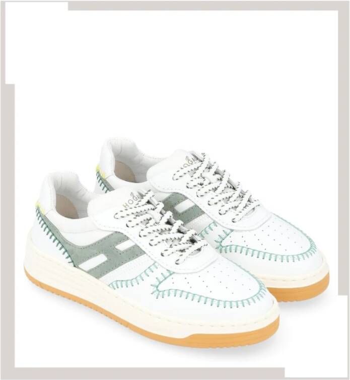 Hogan Casual Sneakers voor Mannen en Vrouwen White Dames