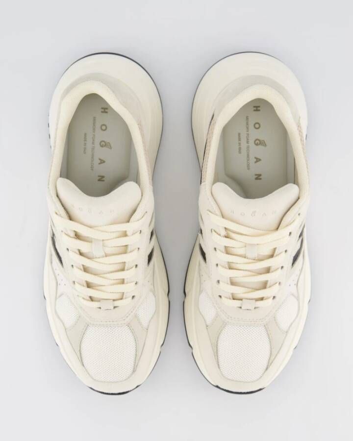 Hogan Casual veterschoenen White Dames